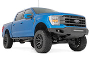 Defensa Delantera de Alta Altura Libre | LED Lights & Placa de Protección | Ford F-150 (21-23)