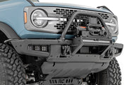 Montaje Alto de Malacate | Todos los Modelos | 12000S | 20 Inch Negro Single Row LED | Ford Bronco (21-26)