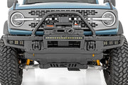 Montaje Alto de Malacate | Todos los Modelos | 12000S | 20 Inch Negro Single Row LED | Ford Bronco (21-26)