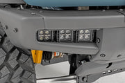 Kit de Luces LED | Montaje para Faros de Niebla | Triple 2" Negro Pair | Flood | Ford Bronco (21-26)