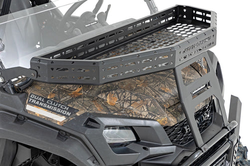 Rack de Carga Delantero | LED Serie Negro | 6" Light | Slim Line | Honda Pioneer 1000