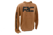 Sudadera con Capucha Rough Country | Playera RC Topográfica | Café Silla de Montar | MD
