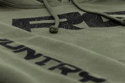 Sudadera con Capucha Rough Country | Playera RC Topográfica | Verde Militar | 3XL