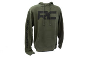 Sudadera con Capucha Rough Country | Playera RC Topográfica | Verde Militar | MD