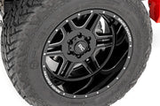 Rough Country 92 Serie Rin | Una Pieza Maquinada | Negro Brillante | 20x12 | 8x6.5 | -44mm