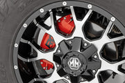 Cubiertas de Calibrador | Delantero y Trasero | Rojo | Sport | Jeep Gladiator JT/Wrangler JL (18-26)