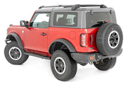 Estribos Tubulares Ovalados | 2 Puertas | Negro | Ford Bronco (2 Door) 4WD (2021-2026)