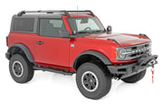 Estribos Tubulares Ovalados | 2 Puertas | Negro | Ford Bronco (2 Door) 4WD (2021-2026)