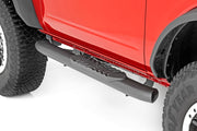 Estribos Tubulares Ovalados | 2 Puertas | Negro | Ford Bronco (2 Door) 4WD (2021-2026)