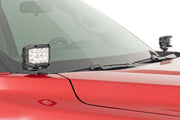 Kit de Luces LED | Montaje tipo Ditch | 2" Negro Pair | Ámbar DRL | Toyota Tundra (22-26)