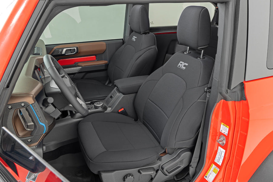 Fundas de Asiento | Asientos Individuales | Delantero y Trasero | Ford Bronco (2 Door) 4WD (2021-2026)