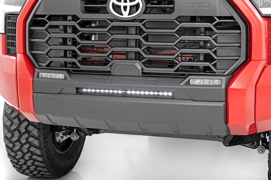 Kit de Luces LED | Montaje de Defensa | 20" Negro Slim Line | Toyota Tundra (22-26)