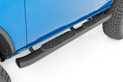 Estribo Tubular Ovalado | 4 Puertas | Negro | Ford Bronco 4WD (2021-2026)