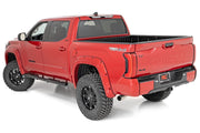 Estribos Tubulares Ovalados | Cabina Crew | Negro | Toyota Tundra 2WD/4WD (2022-2026)