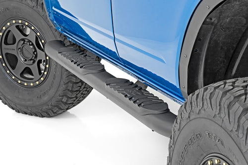 Estribo Tubular Ovalado | 4 Puertas | Negro | Ford Bronco 4WD (2021-2026)