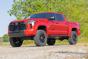 Estribos Tubulares Ovalados | Cabina Crew | Negro | Toyota Tundra 2WD/4WD (2022-2026)