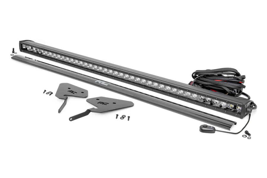 Kit de Luces LED | 30 Inch | Serie Negro | Montaje Delantero | Polaris RZR Turbo S4