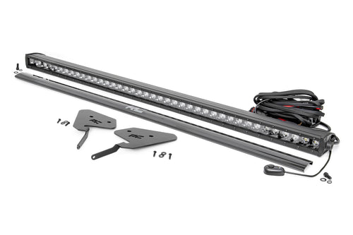 Kit de Luces LED | 30 Inch | Serie Negro | Montaje Delantero | Polaris RZR Turbo S4