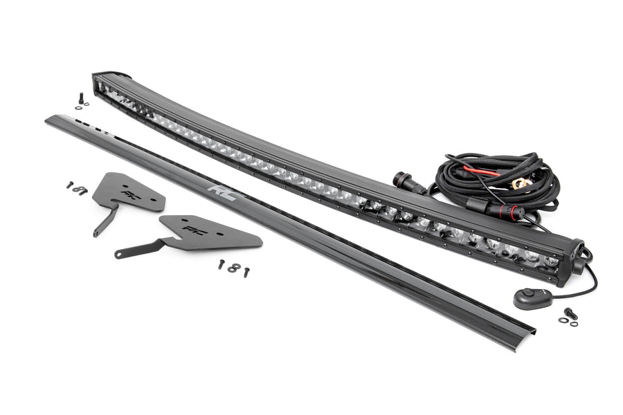 Kit de Luces LED | 30 Inch Curvo | Soporte Delanteros | Serie Negro | Polaris RZR Turbo S4