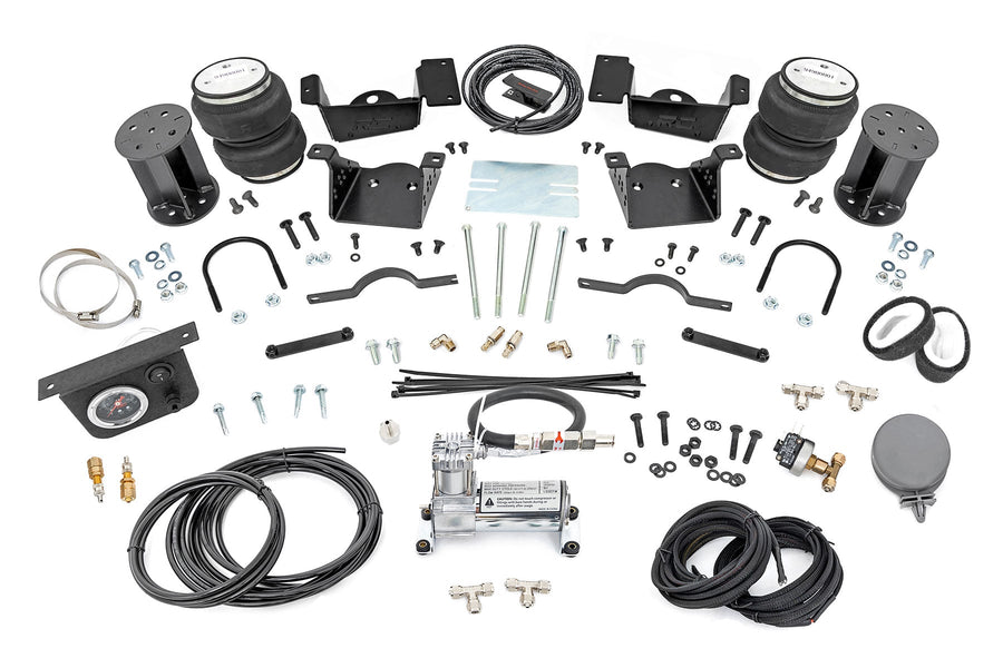 Kit de Resorte de Aire con Compresor | Kit de Elevación de 7 Pulgadas | Chevy/GMC 2500HD/3500HD (20-26)