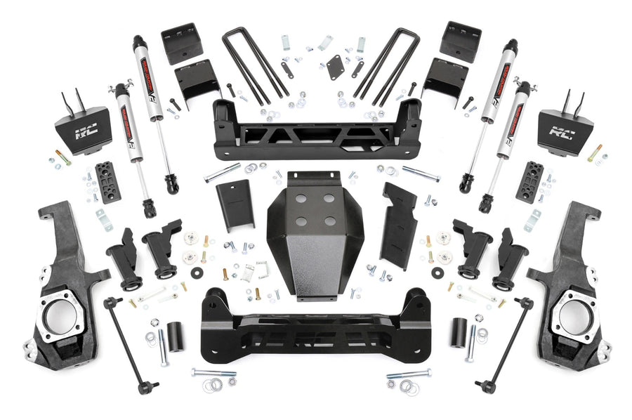 Kit de Elevación de 5 Pulgadas | Caída por Torsión | V2 | Chevy/GMC 2500HD/3500HD (20-26)