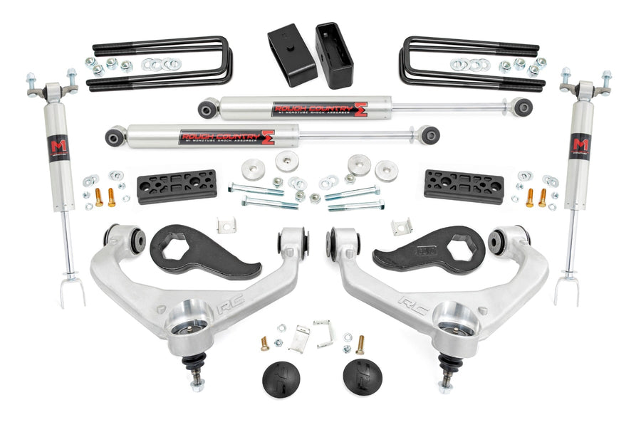 Kit de Elevación de 3 Pulgadas | Brazos de Control Superiores | M1 | Chevy/GMC Sierra 3500 HD/Silverado 3500 HD (20-26)