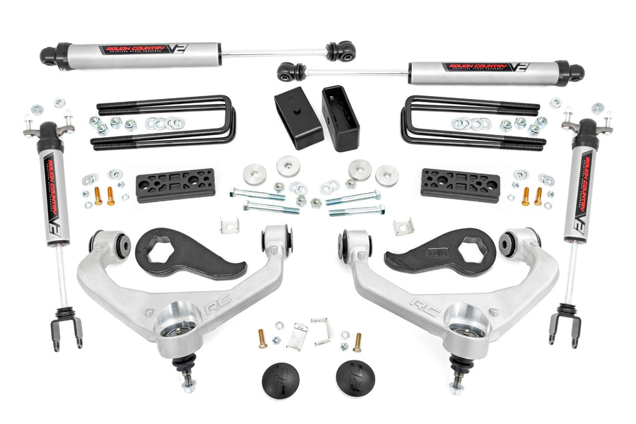 Kit de Elevación de 3 Pulgadas | Brazos de Control Superiores | V2 | Chevy/GMC Sierra 3500 HD/Silverado 3500 HD (20-26)