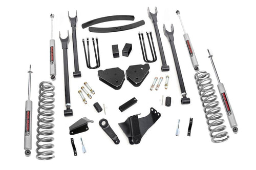 Kit de Elevación de 6 Pulgadas | Diésel | 4 Link | No OVLDS | Ford F-250/F-350 Super Duty (05-07)