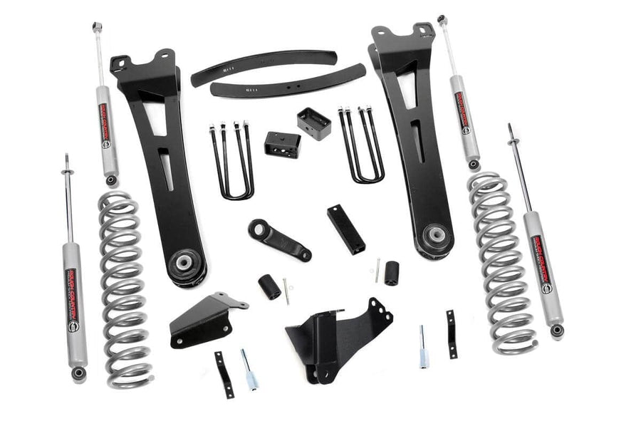 Kit de Elevación de 6 Pulgadas | Diésel | Brazo Radial | Ford F-250/F-350 Super Duty (05-07)