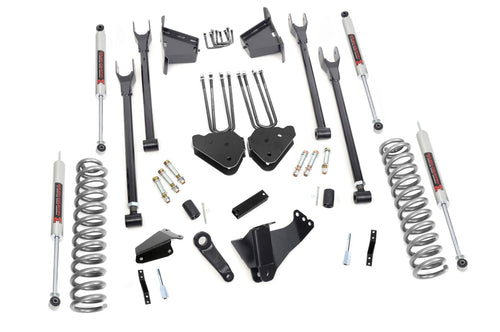 Kit de Elevación de 8 Pulgadas | 4 Link | RR Blocks | Ford F-250/F-350 Super Duty (05-07)