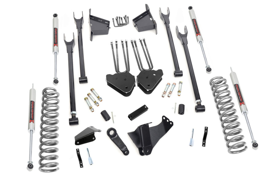 Kit de Elevación de 8 Pulgadas | 4 Link | RR Blocks | Ford F-250/F-350 Super Duty (05-07)