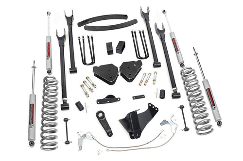 Kit de Elevación de 6 Pulgadas | Diésel | 4 Link | Ford F-250/F-350 Super Duty 4WD (08-10)