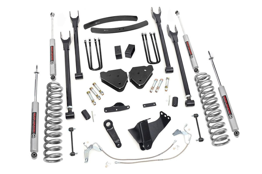 Kit de Elevación de 6 Pulgadas | Diésel | 4 Link | Ford F-250/F-350 Super Duty 4WD (08-10)