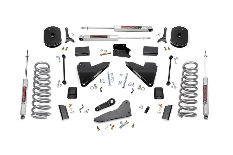 Kit de Elevación de 5 Pulgadas | FR Diésel Coil | Caída de Brazo Radial | Ram 2500 4WD (2014-2018)