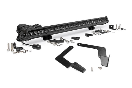 Kit de Luces LED | Montaje en Parrilla Inferior | 30" Negro Single Row | Toyota Tacoma (16-23)