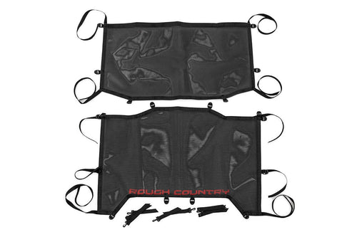 Techo Bikini de Malla Plus | Negro | Jeep Wrangler JL (21-23)/Wrangler Unlimited (18-23)
