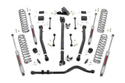 Kit de Elevación de 3.5 Pulgadas | Adj Lower | FR D/S | Jeep Wrangler Unlimited 4WD (18-23)
