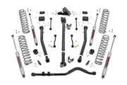 Kit de Elevación de 3.5 Pulgadas | Adj Lower | FR D/S | Jeep Wrangler Unlimited Rubicon (18-23)