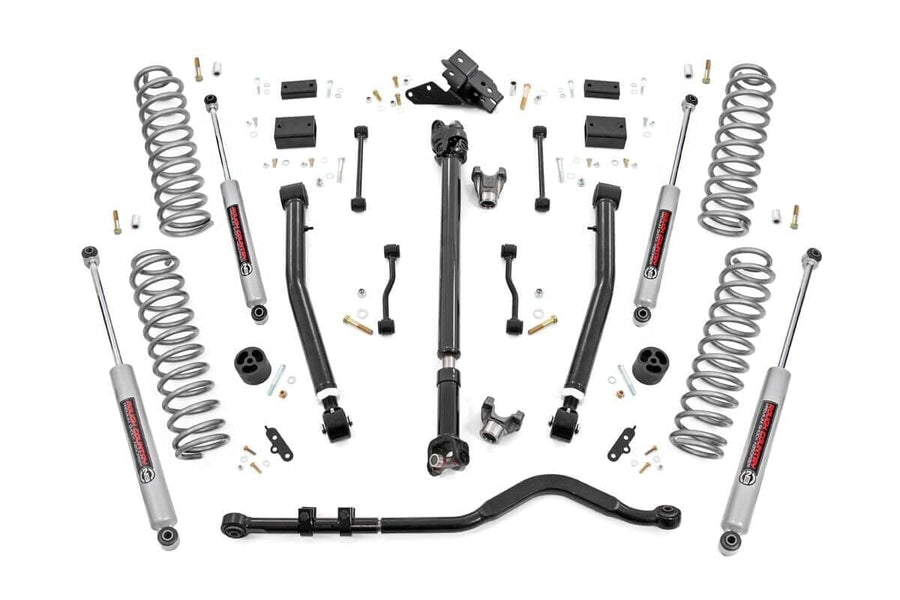 Kit de Elevación de 3.5 Pulgadas | Adj Lower | FR D/S | Jeep Wrangler JL 4WD (2024-2026)
