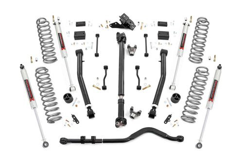 Kit de Elevación de 3.5 Pulgadas | Adj Lower | FR D/S | Jeep Wrangler JL 4WD (24-26)