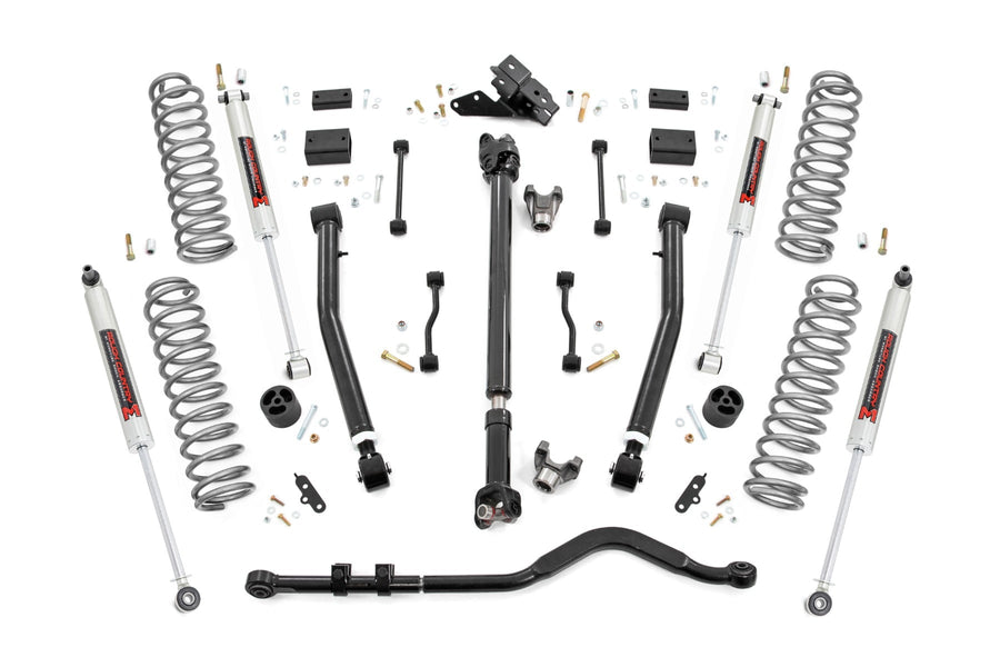 Kit de Elevación de 3.5 Pulgadas | Adj Lower | FR D/S | Jeep Wrangler JL 4WD (24-26)