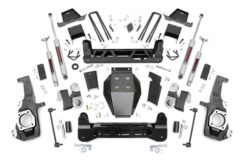Kit de Elevación de 7 Pulgadas | NTD | con Resortes de Carga Extra | Chevy/GMC 2500HD/3500HD (20-26)