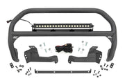 Barra Nudge | 20 Inch BLK DRL Single Row LED | Ford Bronco Sport 4WD (21-24)