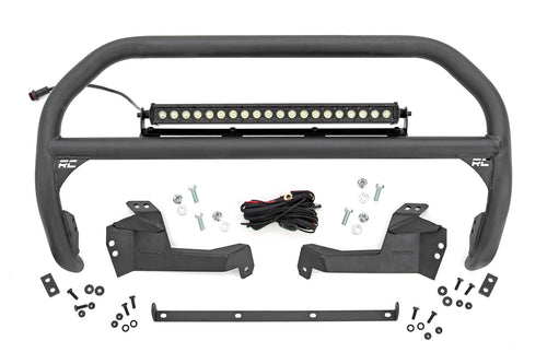 Barra Nudge | 20 Inch Negro Single Row LED | Ford Bronco Sport 4WD (2021-2024)