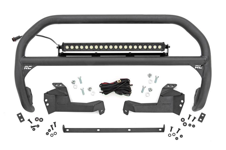Barra Nudge | 20 Inch Negro Single Row LED | Ford Bronco Sport 4WD (2021-2024)