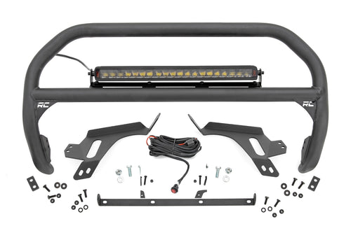 Barra Nudge | con Ganchos de Remolque | Serie Spectrum LED | Ford Bronco Sport 4WD (21-24)