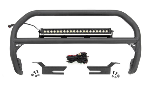 Barra Nudge | 20 Inch BLK DRL Single Row LED | Ford Bronco 4WD (2021-2026)