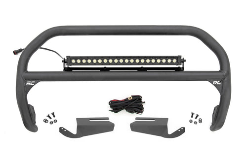 Barra Nudge | 20 Inch BLK DRL Single Row LED | OE Modular Acero | Ford Bronco (21-26)