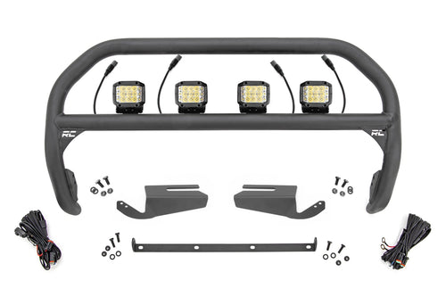 Barra Nudge | 3 Inch Ángulo Amplio LED (x4) | Oe Modular Acero | Ford Bronco (21-26)