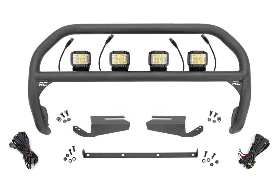 Barra Nudge | 3 Inch Ángulo Amplio LED (x4) | Oe Modular Acero | Ford Bronco (21-26)